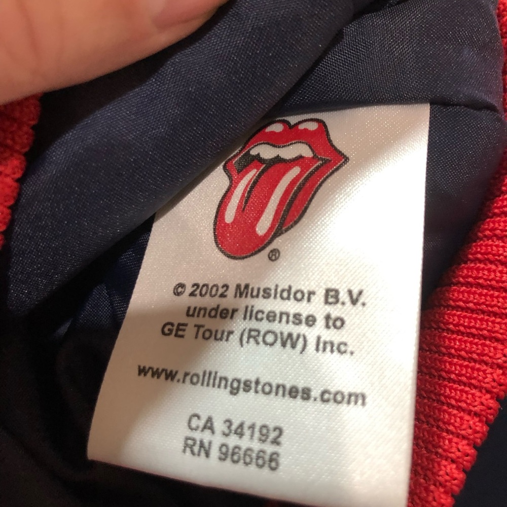 Vintage Rolling Stones Licks World Tour 2002/2003 Jacket Official Merch Medium - Picture 10 of 16